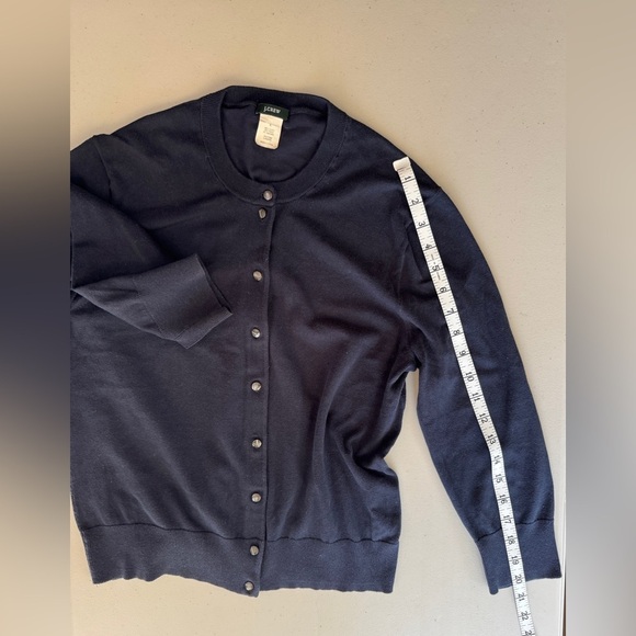 J Crew Navy Summer Half Sleeve Sweater - Picture 4 of 15
